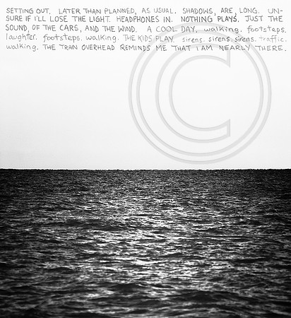 A Walk to the Lake (Choppy Water) - Plate 1