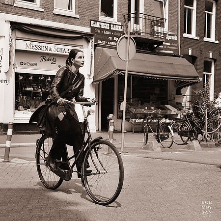 Wk 32: Woman on Bicycle